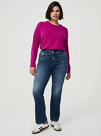 High-Rise Straight Jean