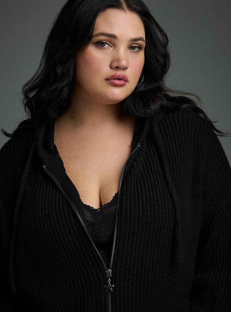 Nightfall Relaxed Zip-Up Hoodie