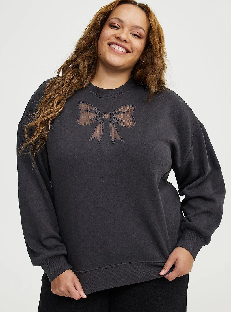 Cozy Fleece Butterfly Sweatshirt