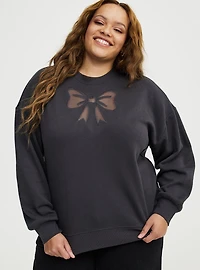 Cozy Fleece Butterfly Sweatshirt