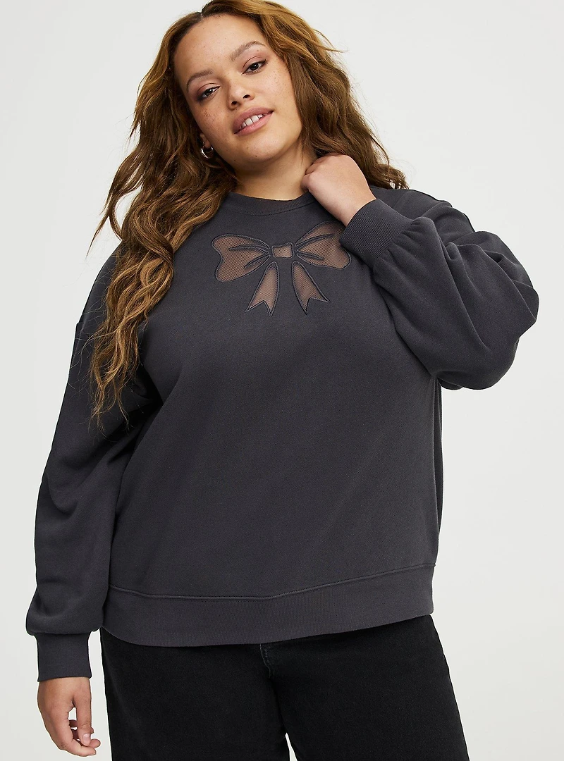 Cozy Fleece Butterfly Sweatshirt