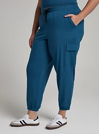 TRU Super Soft Performance Jersey Relaxed Cargo Jogger