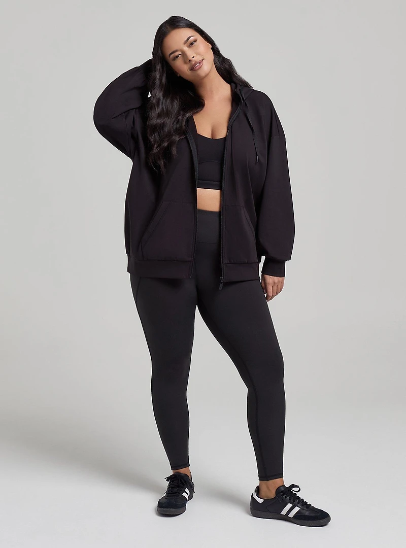 Tech Fleece Hi-Low Zip-Up Active Hoodie