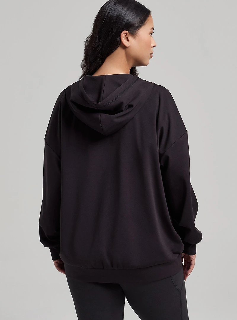 Tech Fleece Hi-Low Zip-Up Active Hoodie
