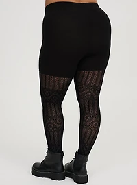 Nightfall Mesh Panel Legging
