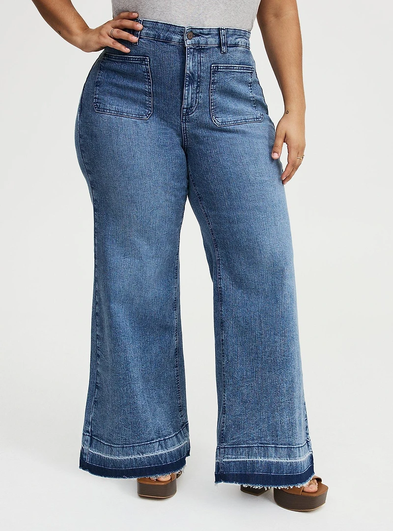 High-Rise Wide Leg Jean