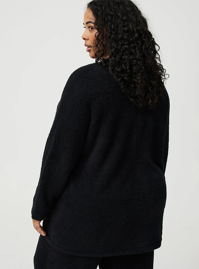 Teddy Lounge Cocoon Cardigan