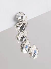 Rhinestone Crawler Earring