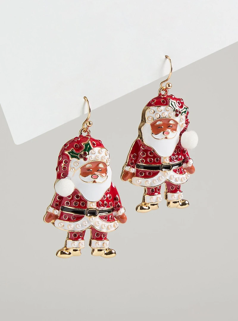 Santa Claus Earrings