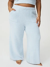 Teddy Wide Leg Lounge Pant