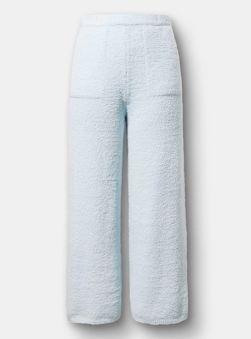 Teddy Wide Leg Lounge Pant