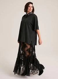 Festi Lace Maxi Skirt