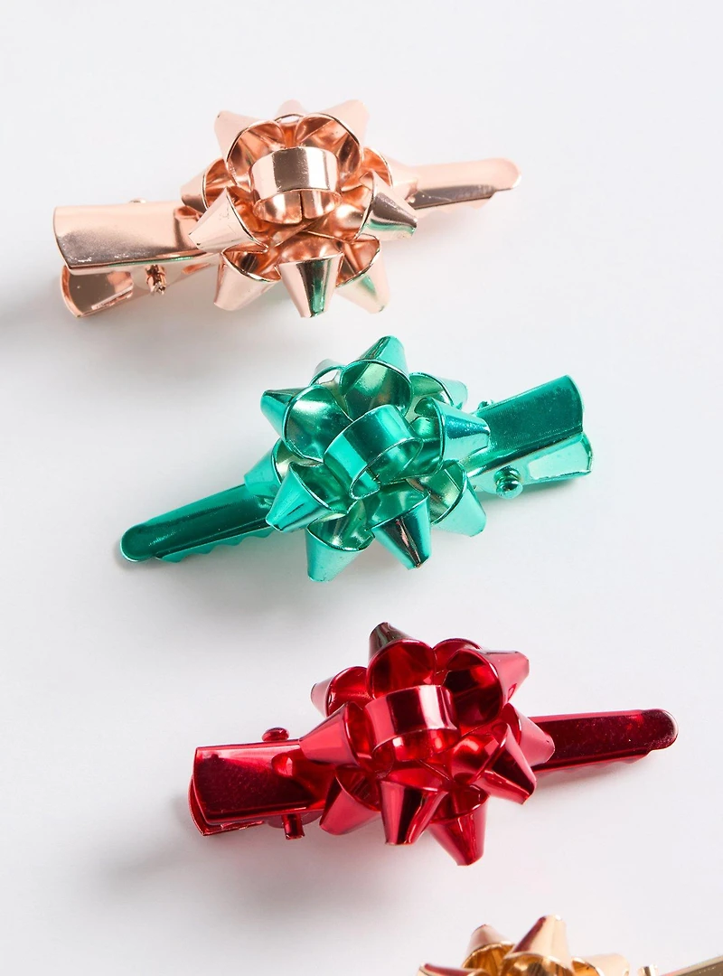 Present Mini Hair Barrettes
