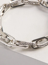Pave Link Stretch Bracelet