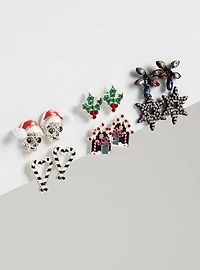 Dark Holiday Stud Earring Set