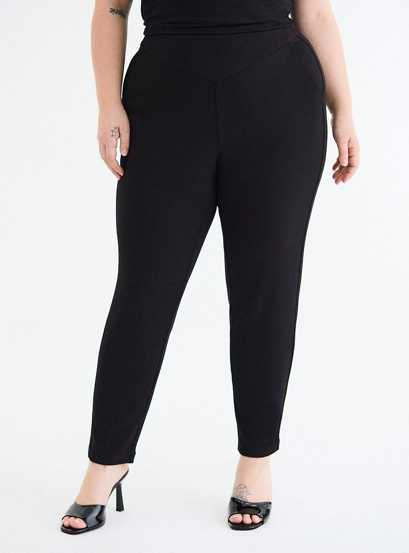 Retro Chic Cigarette Pant