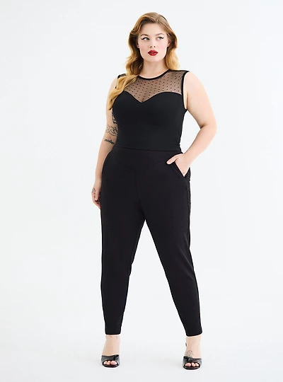 Retro Chic Cigarette Pant