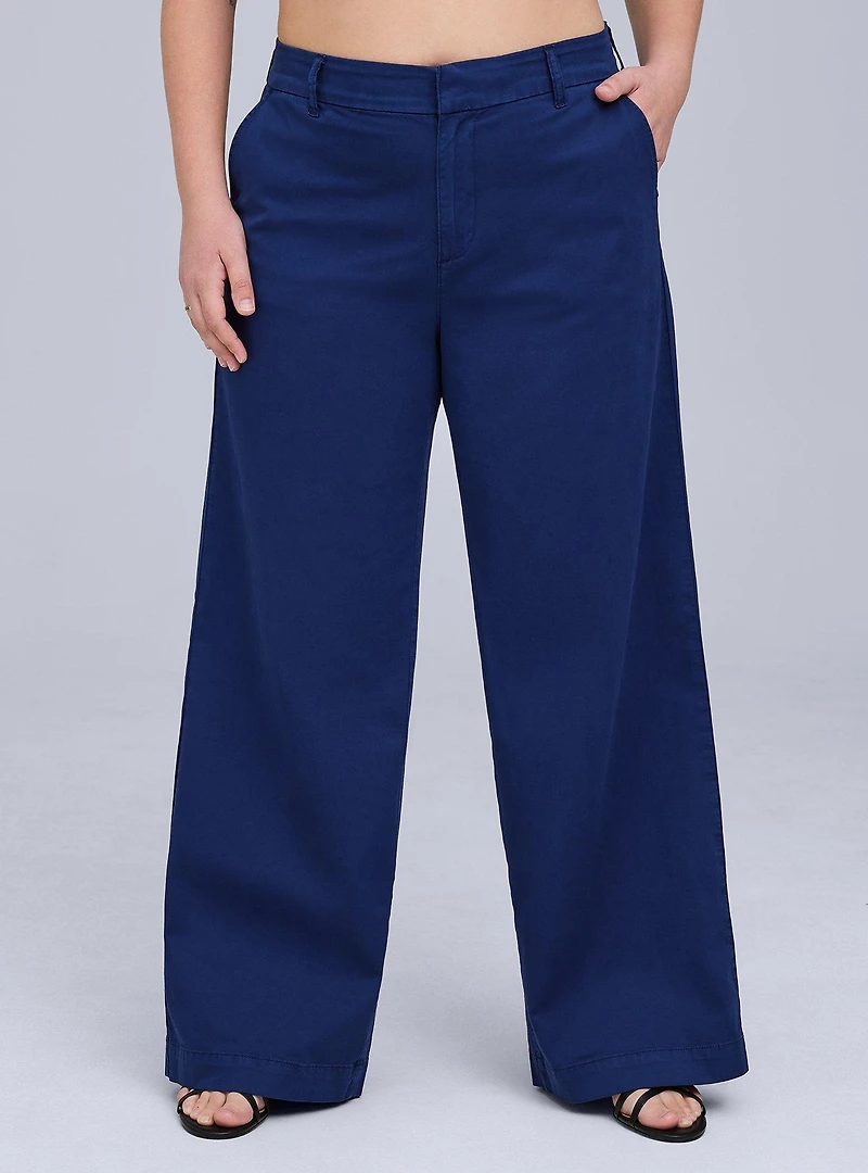 Belle Isle High-Rise Wide Leg Trouser