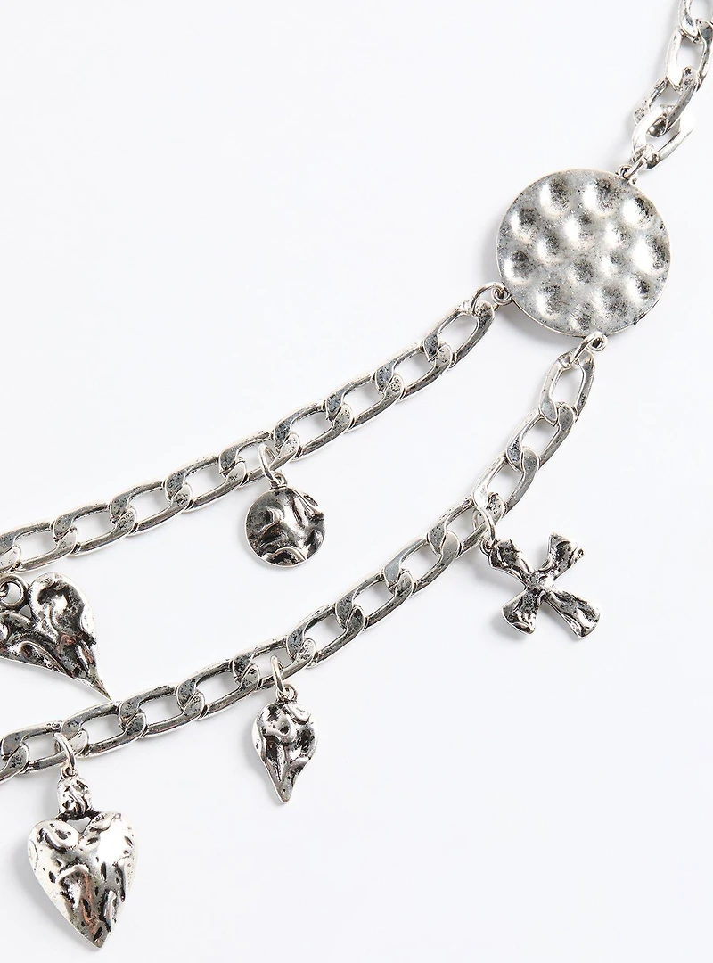 Chain Link Charm Belt