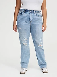 High-Rise Straight Jean