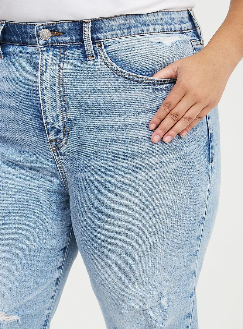 High-Rise Straight Jean