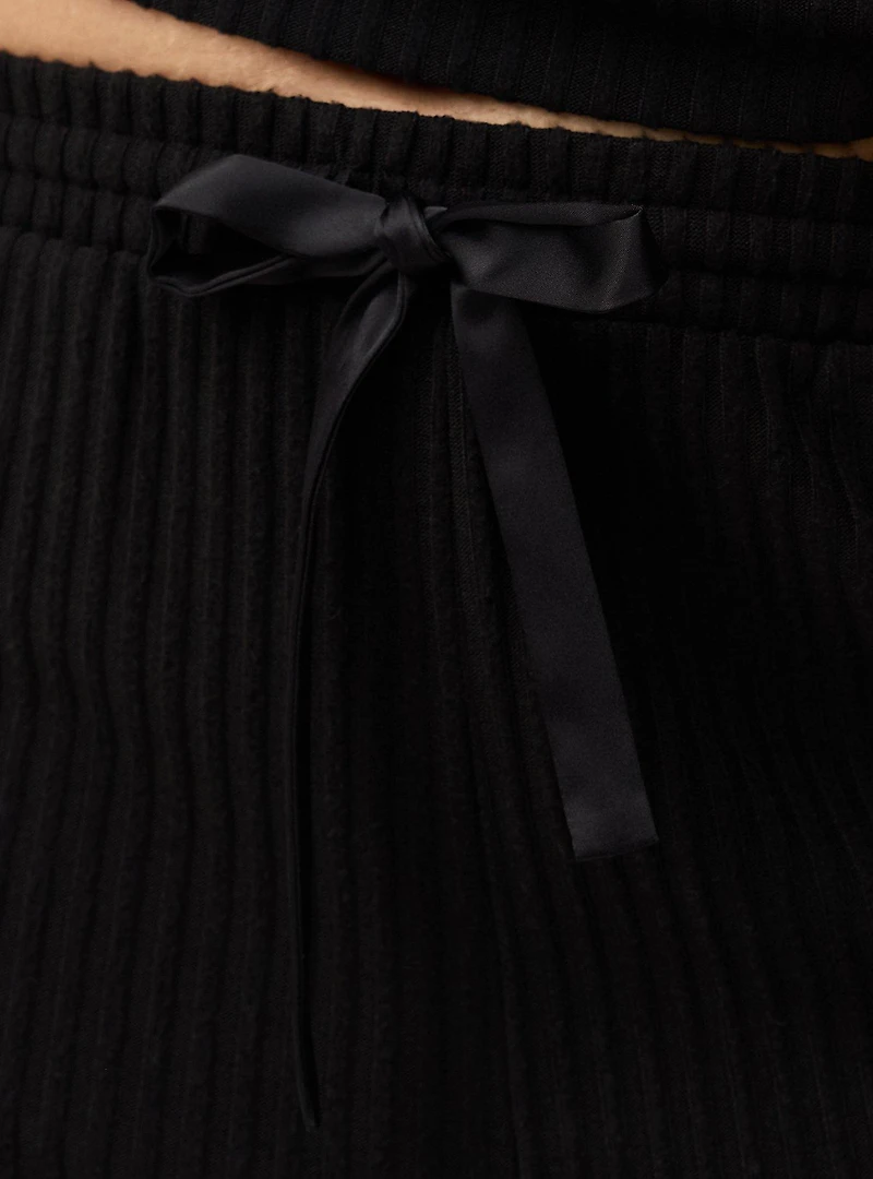 Super Soft Plush Rib Lounge Short