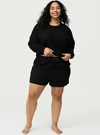 Super Soft Plush Rib Lounge Short