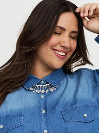 Celestial Rhinestone Necklace