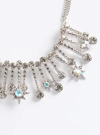 Celestial Rhinestone Necklace