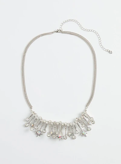 Celestial Rhinestone Necklace