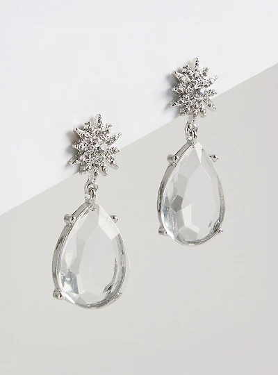 Celestial Rhinestone Drop Earrings
