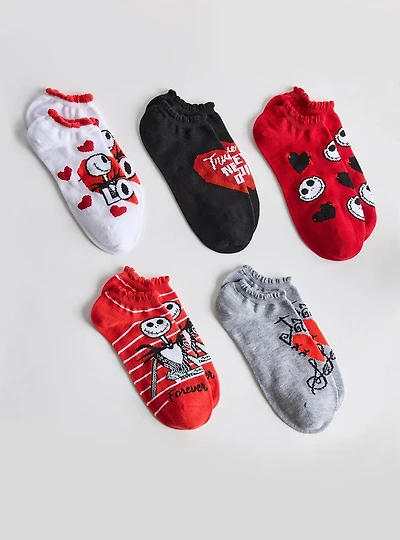 Nightmare Before Christmas Low-Cut Sock 5-Pack