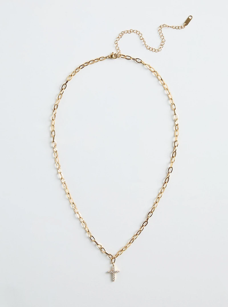 Delicate Cross Necklace