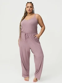 Super Soft Plush Rib Jumpsuit
