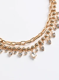 Statement Rhinestone Necklace