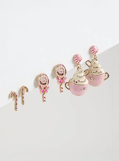 Holiday Candy Earring Set