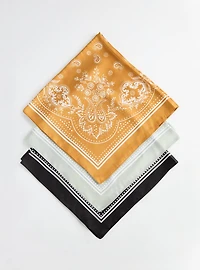 Festi 3-Pack Twilly Scarves