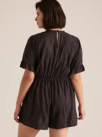 Festi Ruffle Flutter Sleeve Romper
