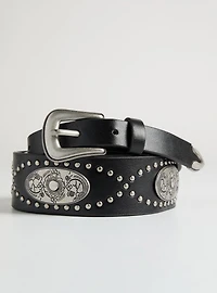 Western Denim Belt
