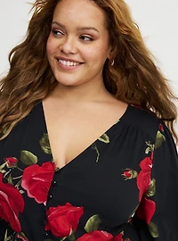 Button Front Maxi Dress