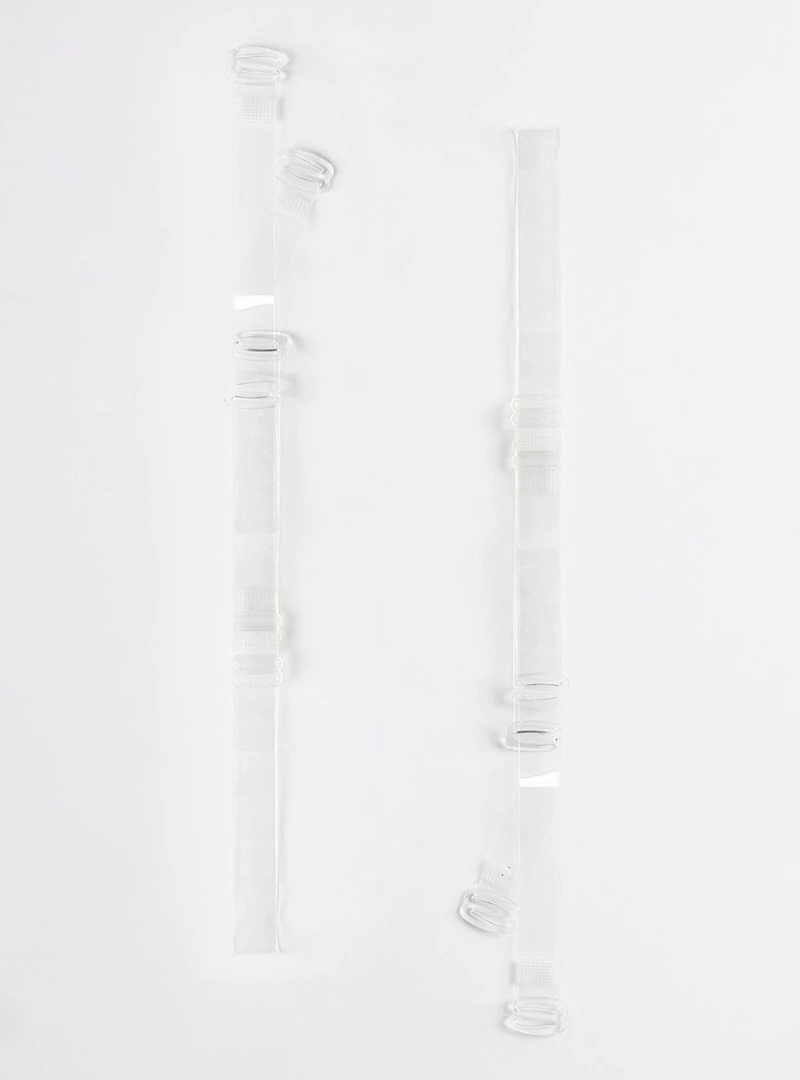 Clear Bra Strap Set