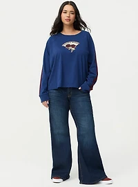 Cropped Long Sleeve Tee