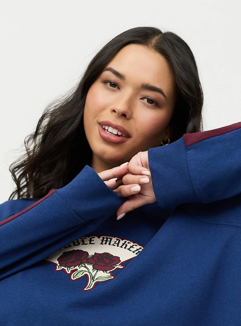 Cropped Long Sleeve Tee