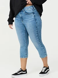 Sky-High Skinny Capri Jean