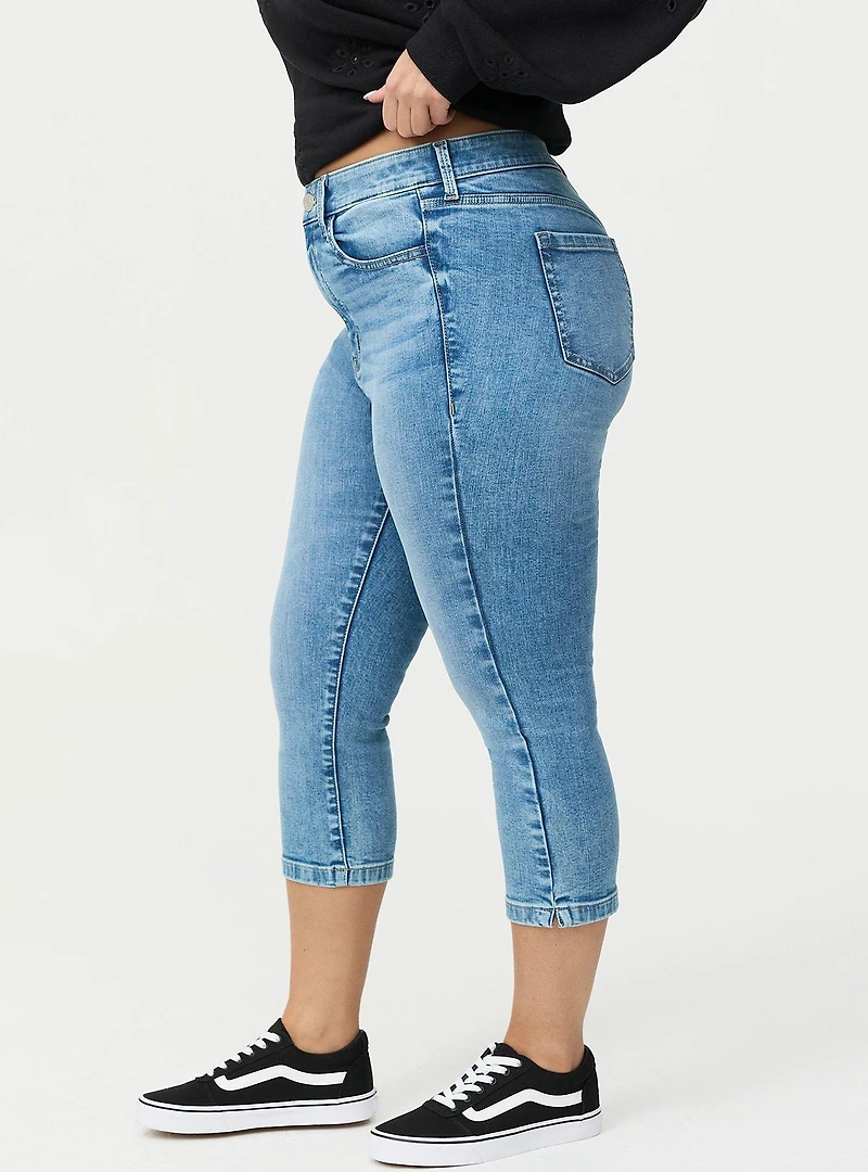 Sky-High Skinny Capri Jean