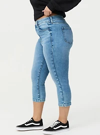 Sky-High Skinny Capri Jean