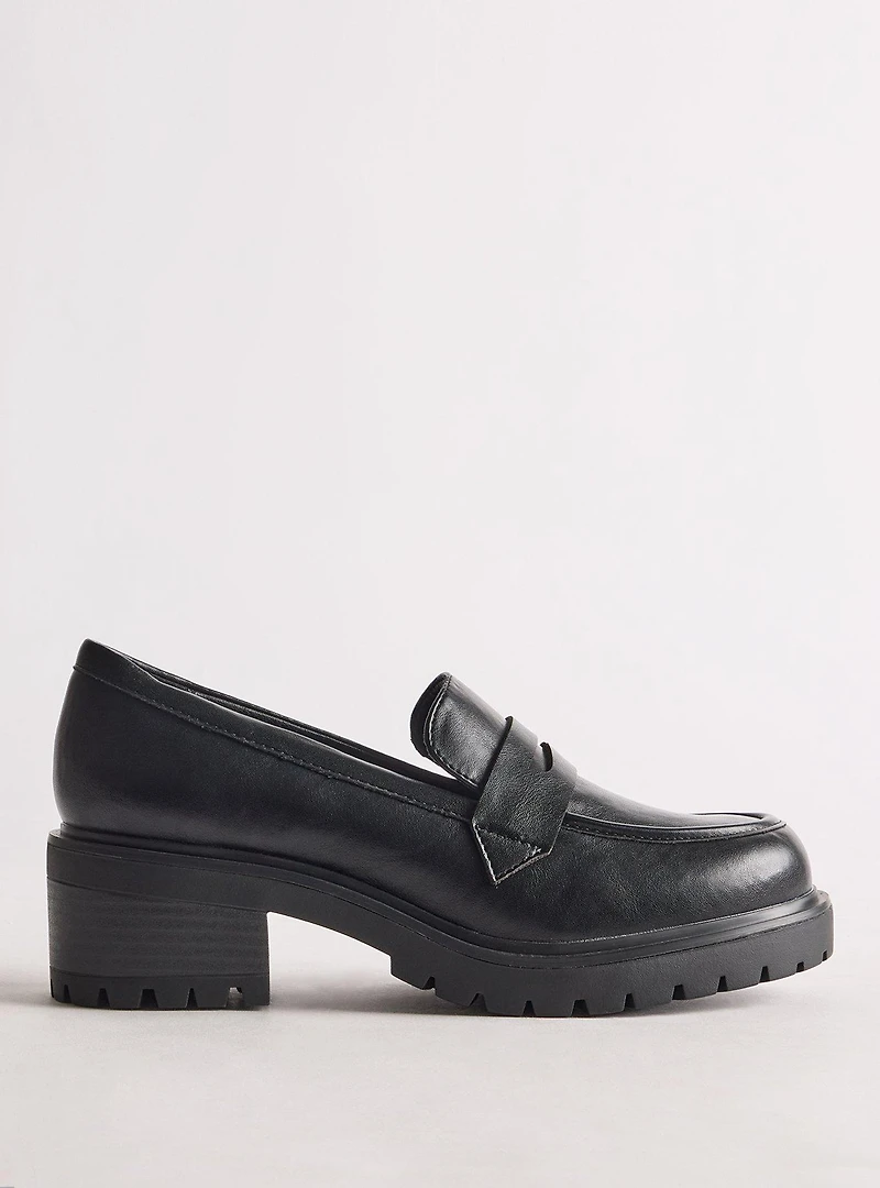 Heeled Lug Loafer (WW)