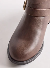 Buckle Knee Boot (WW