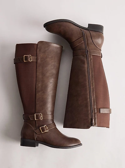 Buckle Knee Boot (WW