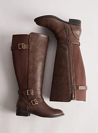 Buckle Knee Boot (WW